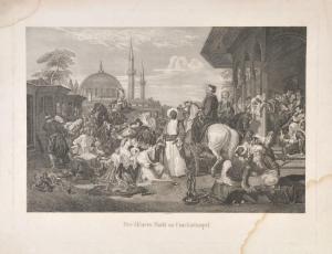 RANDEL Friedrich 1808-1886,Der Sklaven Markt zu Constantinopel,Allgauer DE 2017-04-06