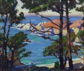 RANDOLPH Lee Fritz 1880-1956,Sunlit Rocks,Clars Auction Gallery US 2014-06-15