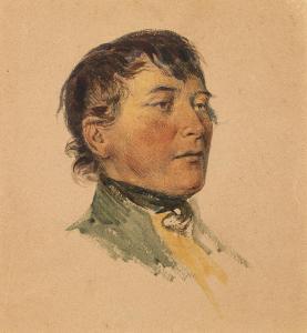 RANFTL Mathias Johann 1805-1854,Head of a male,im Kinsky Auktionshaus AT 2017-04-26