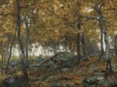 RANGER Henry Ward 1858-1916,Forest in Autumn,Christie's GB 2002-09-04