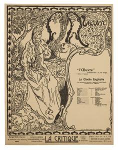 RANSON Paul Elie 1861-1909,Théâtre de l\’Œuvre : La Cloche Engloutie,1897,Christie's GB 2023-10-25