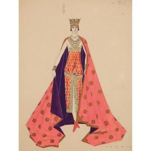 RANSON 1900-1900,Projets de costume pour les rois,Tajan FR 2019-10-01