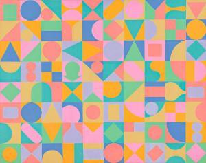RANYAK Marion 1925-2018,Geometric Alphabet,1973,Swann Galleries US 2023-11-30