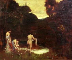 RAOUL PRAT louis marie henri,The Bathers,Gorringes GB 2015-12-10