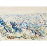 RAPHAEL joe 1869-1950,View of Ottignies, Belgium,1912,Clars Auction Gallery US 2021-06-20
