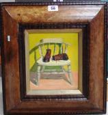 RAPHAEL Shirley 1900-1900,Boots and bow chair,1979,Bellmans Fine Art Auctioneers GB 2017-05-06