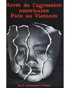 RAPHO,Pour L'Arret de l'Agression Américaine, le Soutien,1970,Artprecium FR 2020-07-10