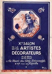RAPIN Henri 1873-1939,Salon des Artistes Décorateurs,1919,Millon & Associés FR 2020-02-28