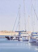 RAPOSO Virgilio 1900-2000,Yachts in Marina I,1913,Morgan O'Driscoll IE 2016-01-18