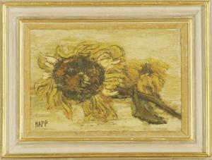 RAPP Ginette 1928-1998,Still life of a sunflower,Christie's GB 2010-06-24