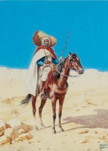 RAPPINI Vittorio 1877-1939,A warrior on horseback,Christie's GB 2007-06-26