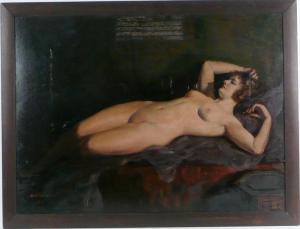 RASKO Maximilian 1883-1961,Reclining Nude,1928,Nye & Company US 2012-02-08