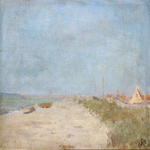 RASMUSSEN HANS SOPHUS CARL 1886-1960,Beach view from Skagen,1913,Bruun Rasmussen DK 2016-04-25