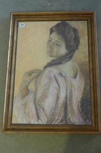 RASMUSSEN Peter 1927,l portrait of Victoria de Los Angeles in Manon the,Willingham GB 2020-03-28