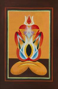 Rasool Santosh Ghulam 1929-1997,Untitled,1987,Saffronart India IN 2023-06-28