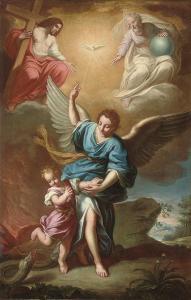 RASPAY Jean Pierre 1748-1825,The Guardian Angel,Christie's GB 2008-07-11