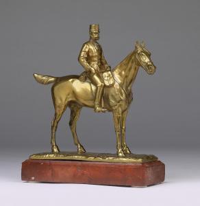 RASZKA Jan Florian 1871-1945,Emperor Francis Joseph I on horseback,Palais Dorotheum AT 2019-06-18