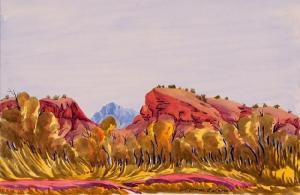 RATARA Norman 1935-1994,Central Australian Landscape,Bonhams & Goodman AU 2009-10-11