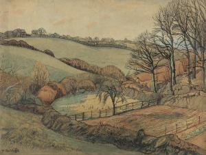 RATCLIFFE William Whitehead 1870-1955,English landscape,Christie's GB 2022-12-15