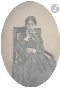 RATEL Stanislas 1824-1904,Lucie Ratel (1832-1851), sœur du photographe,1847,Ader FR 2023-11-09