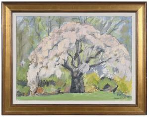 RATH Hildegard 1909-1994,Japanese Cherry Tree,Brunk Auctions US 2021-04-08