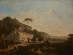 RATHBONE John 1750-1807,A Cottage in Patterdale Westmoreland,Rosebery's GB 2023-07-19