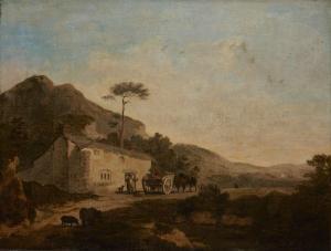 RATHBONE John 1750-1807,A mountainous landscape,Rosebery's GB 2023-03-29