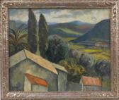 RATHBONE JR CHARLES 1902-1936,VALLEY OF ST. PAUL,1930,CRN Auctions US 2016-03-12