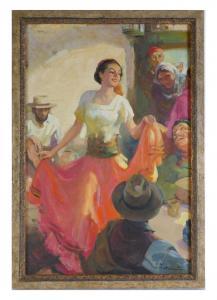 RATTERMAN Walter G 1887-1944,The Danseuse,1927,Burchard US 2021-08-15