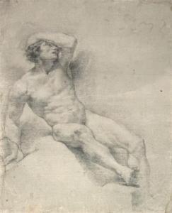 RATTI Giovanni Agostino 1699-1775,nudo virile,Casa d'Aste Martini IT 2019-09-28