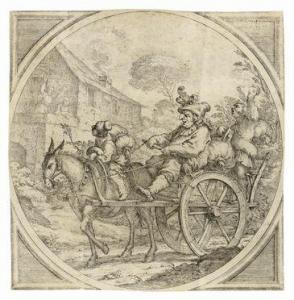 RATTI Giovanni Agostino 1699-1775,Pulcinella felice,1720,Gonnelli IT 2020-05-26