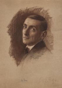 RATZKA Arthur Ludwig 1869-1958,Bildnis eines Mannes,Kastern DE 2021-11-12