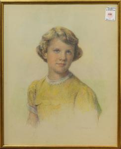 RATZKA Arthur Ludwig 1869-1958,Portrait of a Girl,Clars Auction Gallery US 2020-10-10