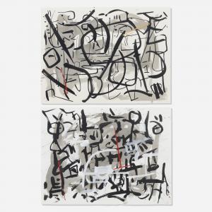 RAU Amrit,Snakes & Ladders; Untitled (two works),1988,Los Angeles Modern Auctions US 2022-03-25