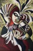 RAUAL,Girl In The Mask,Gormleys Art Auctions GB 2013-12-03