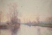 RAUBELLE,Bords de rivière,1897,Aguttes FR 2012-02-15