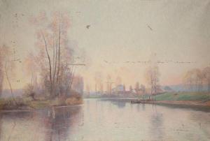 RAUBELLE,Bords de rivière,1897,Aguttes FR 2012-02-15