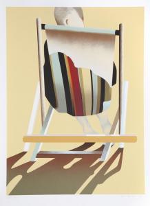RAUCHER Hava 1944,Beach Chair 2,1980,Ro Gallery US 2022-05-26