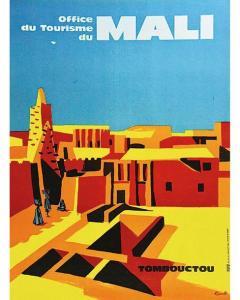 RAULT 1900-1900,Tombouctou Office du Torisme du Mali,1960,Artprecium FR 2020-07-09