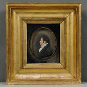 RAUSCHNER Johann Christian 1784-1817,Wax Portrait of Richard Austin Newell,Skinner US 2016-08-14