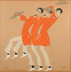 RAUTH Leo 1884-1913,Dancing song,Millon & Associés FR 2014-05-16