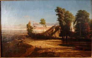 Ravanat Théodore,"Paysage Dauphinois aux environs de Voreppe",1843,Conan-Auclair 2019-07-03
