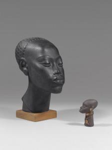 RAVELLI S 1900-1900,« Buste d'africaine »,Jean-Mark Delvaux FR 2013-06-21