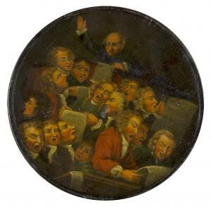RAVEN Samuel 1775-1847,A male voice choir,Rosebery's GB 2022-07-19