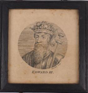 RAVENET Simon Francois I 1706-1774,Edward III,Rosebery's GB 2021-10-05