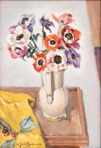 RAVENNA Juti 1897-1972,Vaso di fiori,Fidesarte IT 2023-05-09