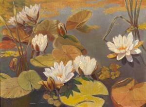 RAVENSWAAY Huibert Antonie 1891-1972,Water Lilies,Palais Dorotheum AT 2017-09-13