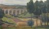 RAVERAT jacques Pierre 1885-1925,Continental Valley with Aqueduct,Cheffins GB 2010-03-24