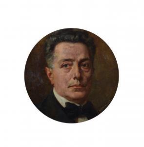 RAVETTA Enrico 1864-1939,Ritratto maschile,1919,Galleria Pananti Casa d'Aste IT 2023-02-17