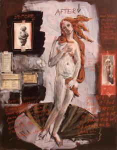 RAVIZZA Barbara 1941,Conversation Piece #4, Birth of Venus, Botticelli,1997,Bonhams GB 2013-06-30